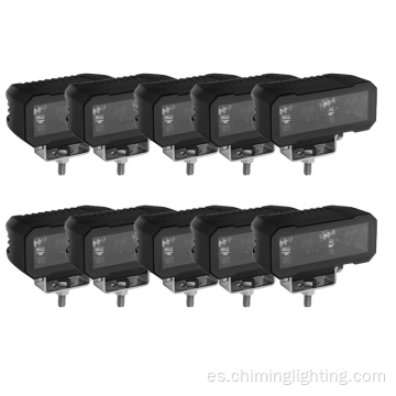 Diez pares de 20 W Offroad LED Trabajo Bisel menos diseñado Barra de luz LED de camión de 4.6 pulgadas